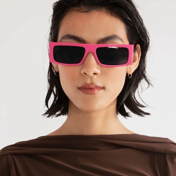 Anthropologie Matt & Nat Sawai 2 Lily Rectangular Sunglasses New With Tags - Picture 9 of 11